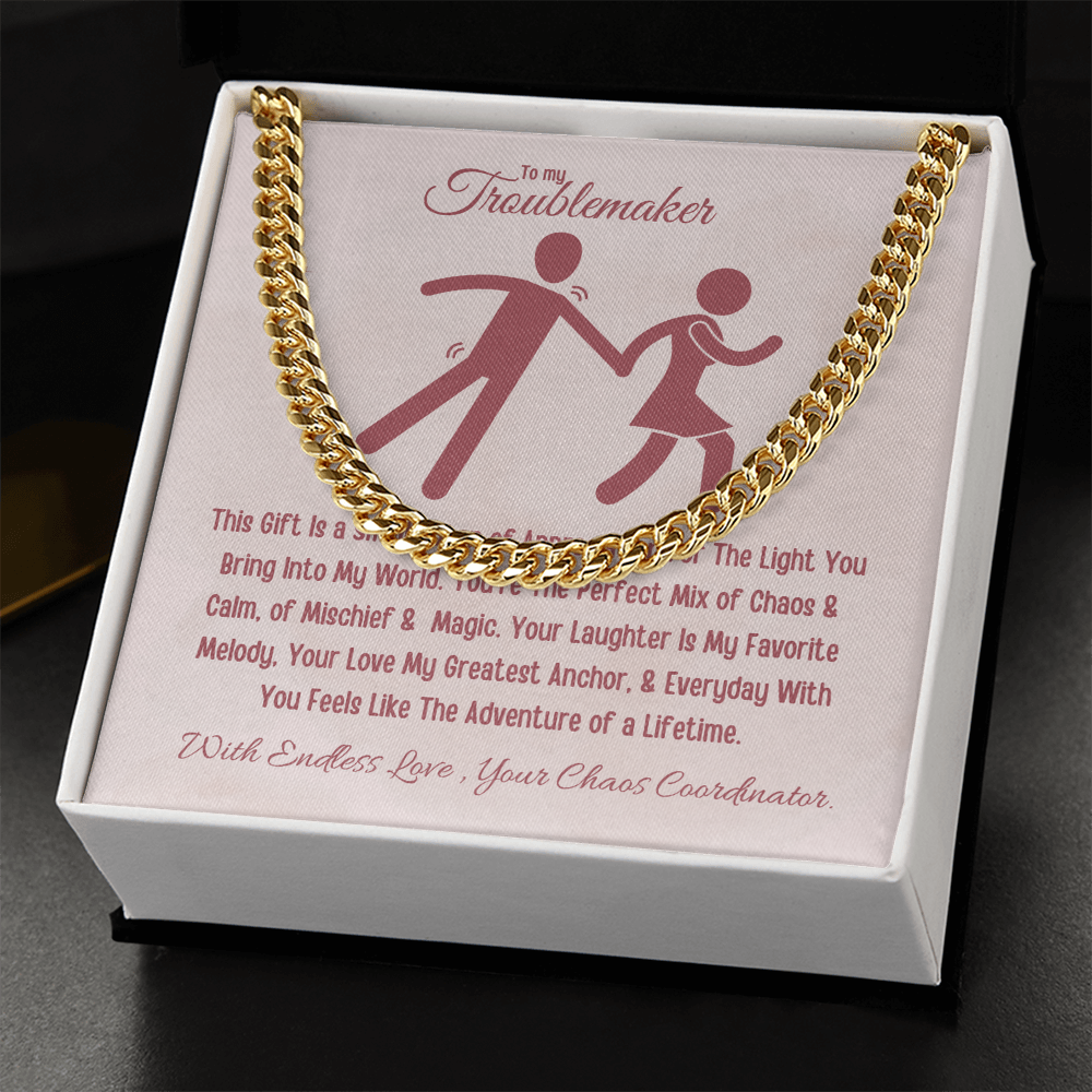 Best Gift For Husband. Cuban Link Chain