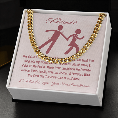Best Gift For Husband. Cuban Link Chain