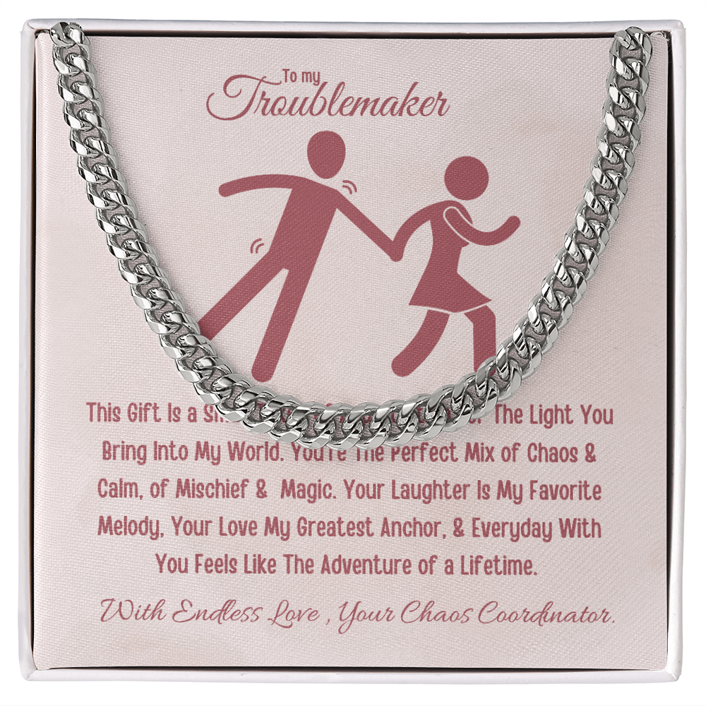 Best Gift For Husband. Cuban Link Chain