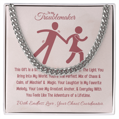 Best Gift For Husband. Cuban Link Chain