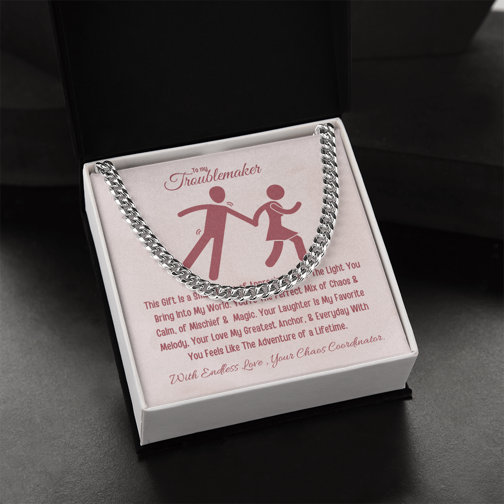 Best Gift For Husband. Cuban Link Chain