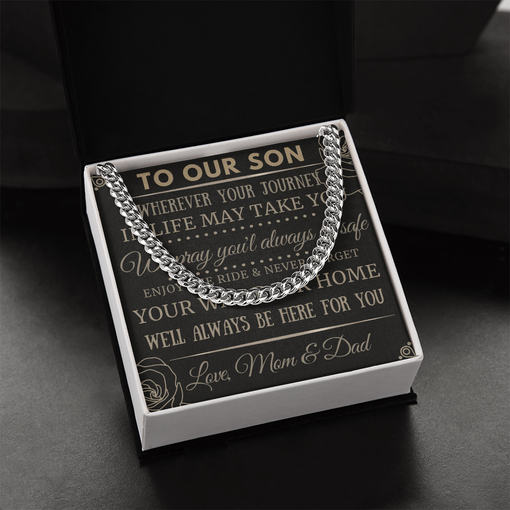 Best Gift For Son. Cuban Link Chains