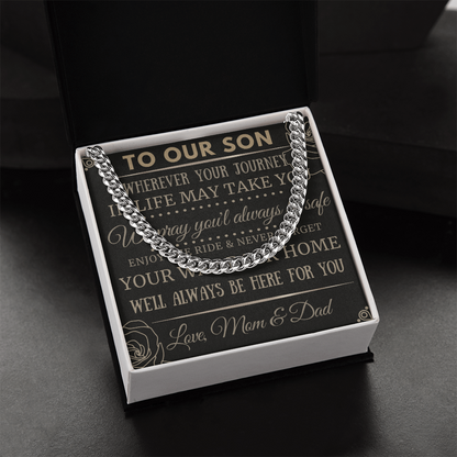 Best Gift For Son. Cuban Link Chains
