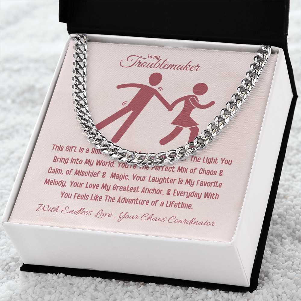 Best Gift For Husband. Cuban Link Chain