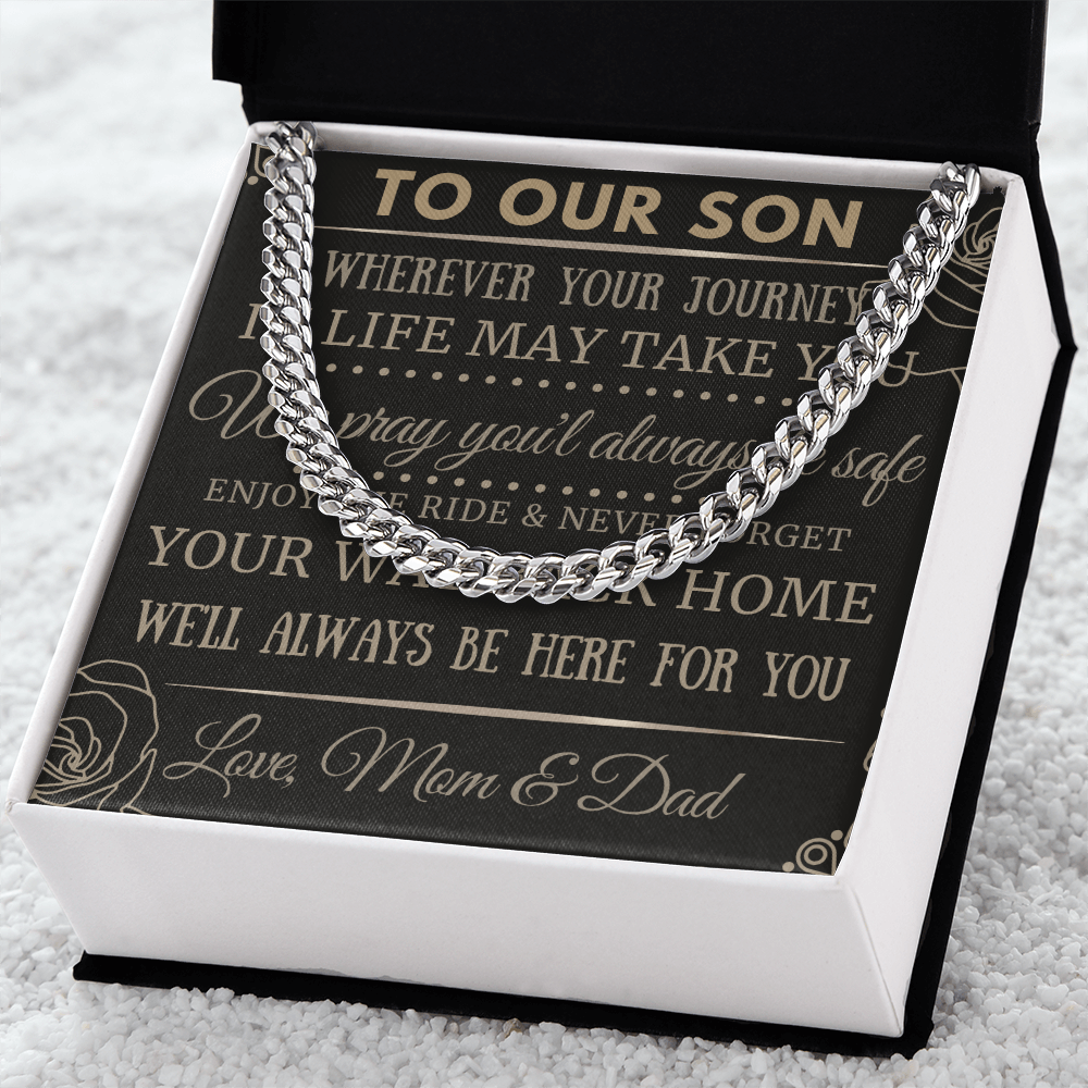 Best Gift For Son. Cuban Link Chains