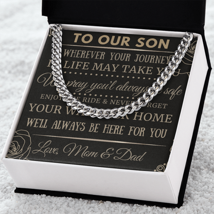 Best Gift For Son. Cuban Link Chains
