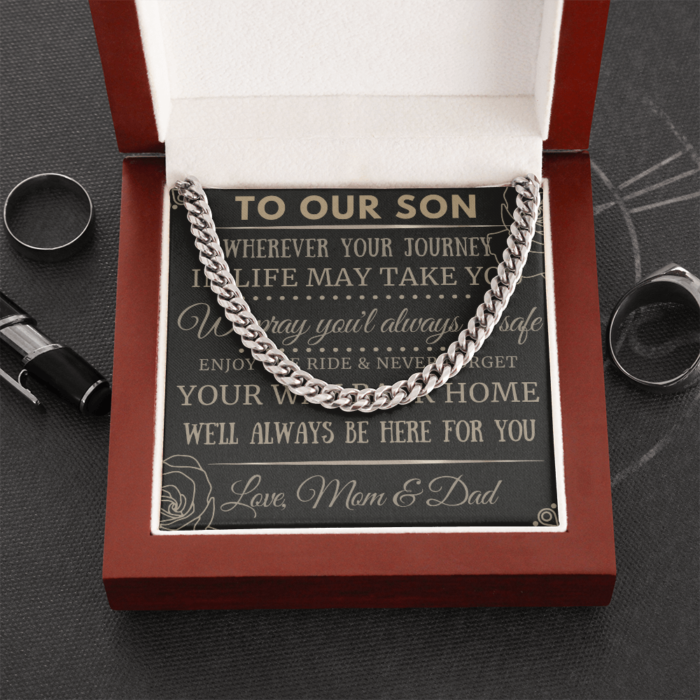 Best Gift For Son. Cuban Link Chains