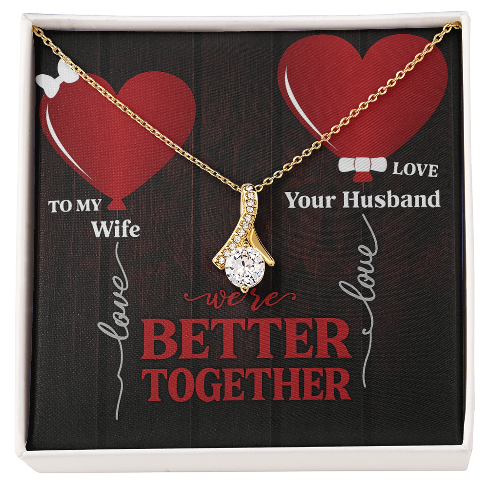 Best Gift For Wife. Alluring Beauty Necklace