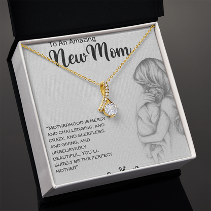 Best Gift For Mom. Alluring Beauty Necklace