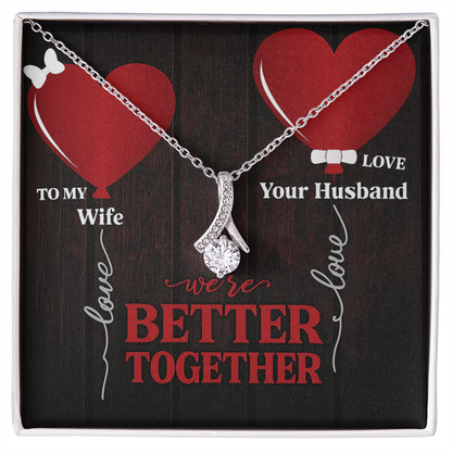 Best Gift For Wife. Alluring Beauty Necklace