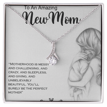 Best Gift For Mom. Alluring Beauty Necklace