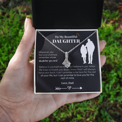 Best Gift For Daughter. Alluring Beauty Necklace