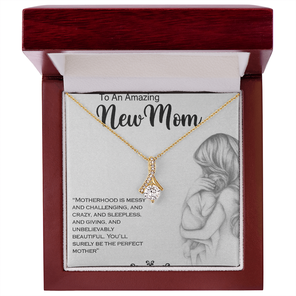 Best Gift For Mom. Alluring Beauty Necklace