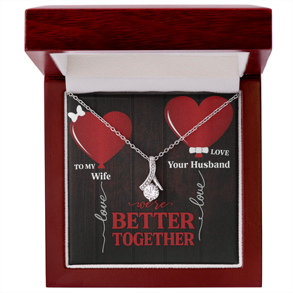 Best Gift For Wife. Alluring Beauty Necklace