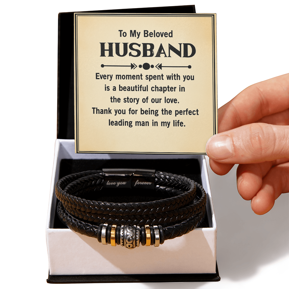 Best Gift For Husband . Love You Forever Bracelet