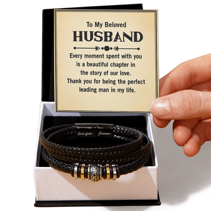 Best Gift For Husband . Love You Forever Bracelet