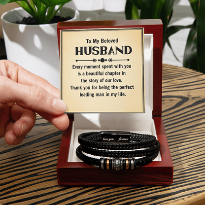 Best Gift For Husband . Love You Forever Bracelet