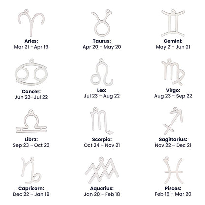 Best Gift For Wife. Zodiac Symbol Necklace