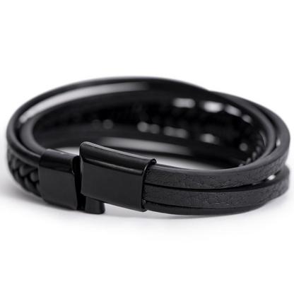 Best Gift For GrandSon. Men's Cross Bracelet
