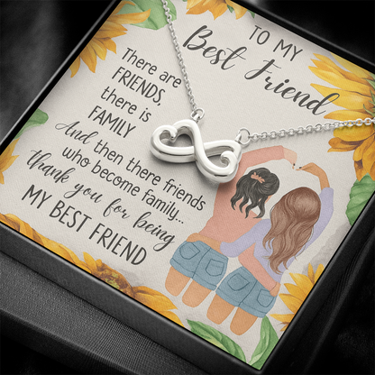 Best Gift For Friend . Endless Love Necklace