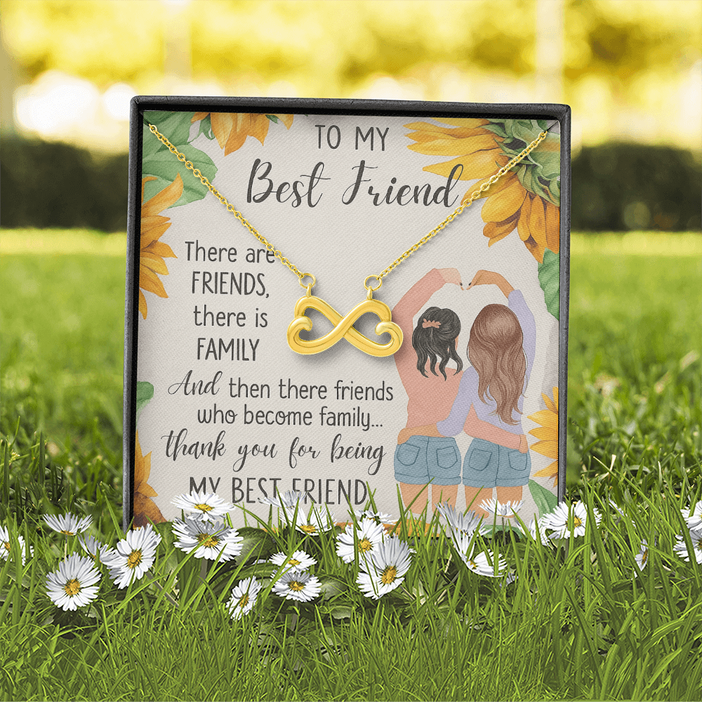 Best Gift For Friend . Endless Love Necklace