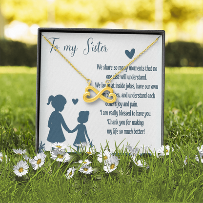 Best Gift For Sister . Endless Love Necklace