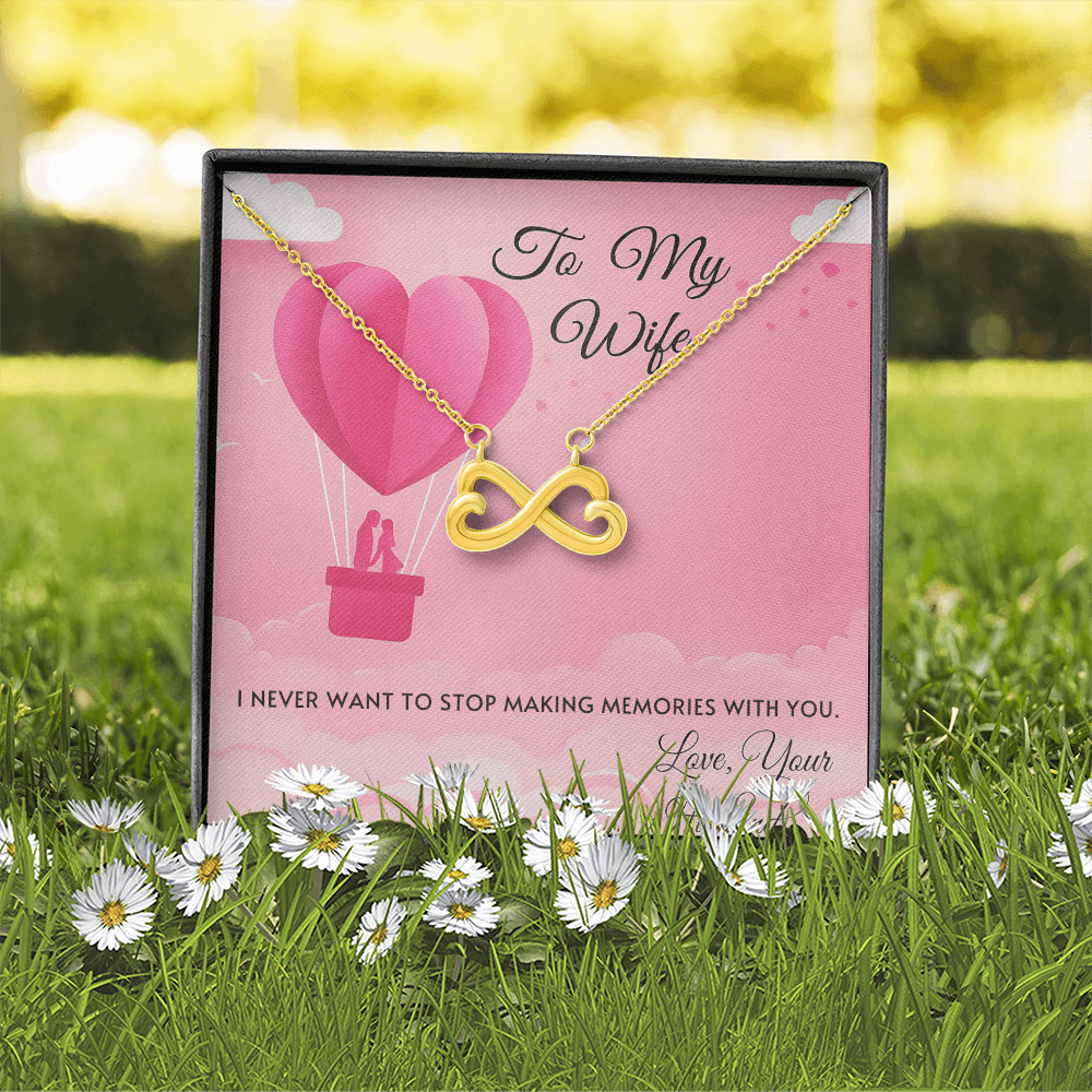Best Gift For Wife. Endless Love Necklace