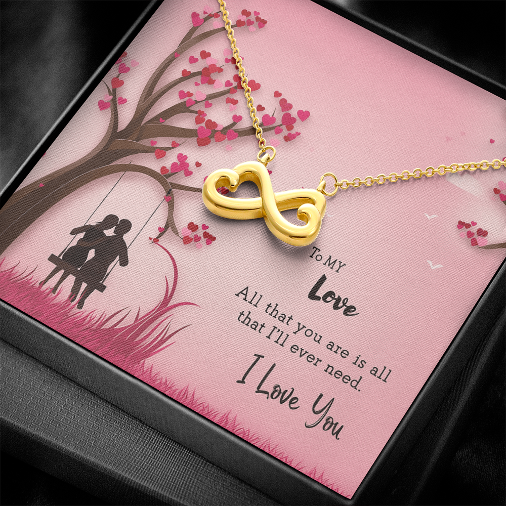 Best Gift For Wife. Endless Love Necklace