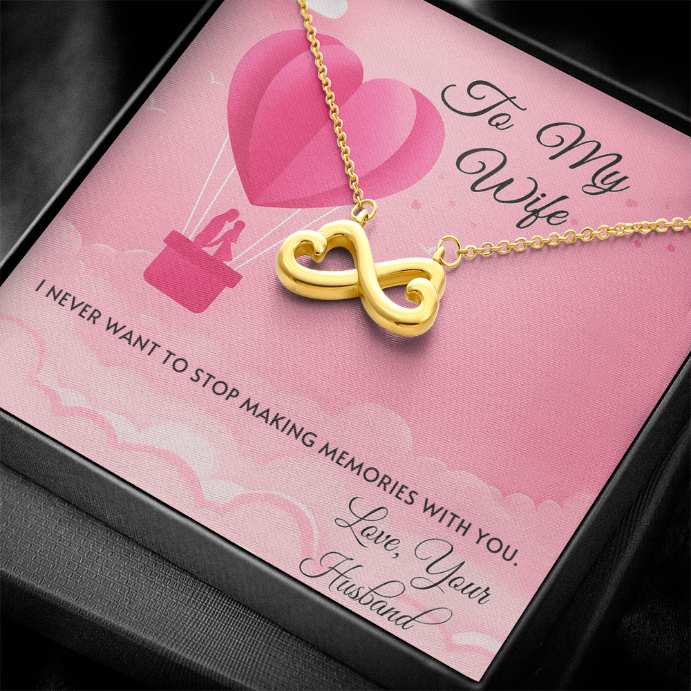 Best Gift For Wife. Endless Love Necklace