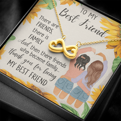 Best Gift For Friend . Endless Love Necklace