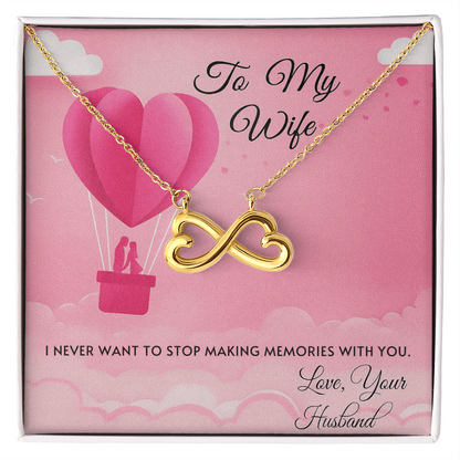 Best Gift For Wife. Endless Love Necklace