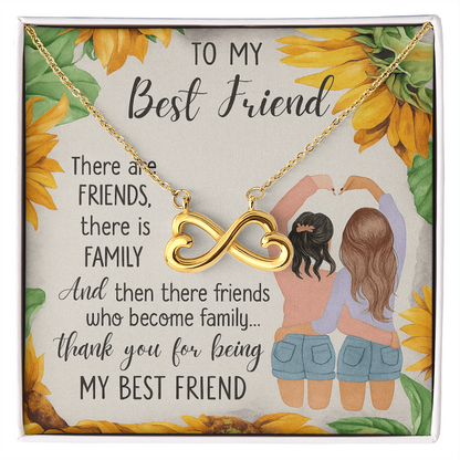Best Gift For Friend . Endless Love Necklace