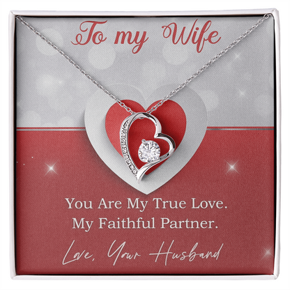 Best Gift For Wife. Forever Love Necklace