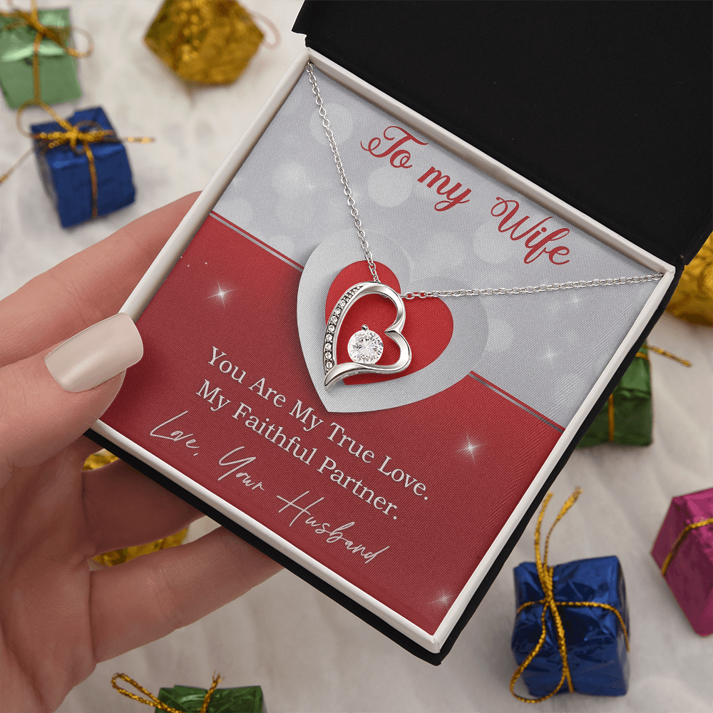 Best Gift For Wife. Forever Love Necklace
