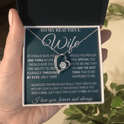 Best Gift For Wife. Forever Love Necklace