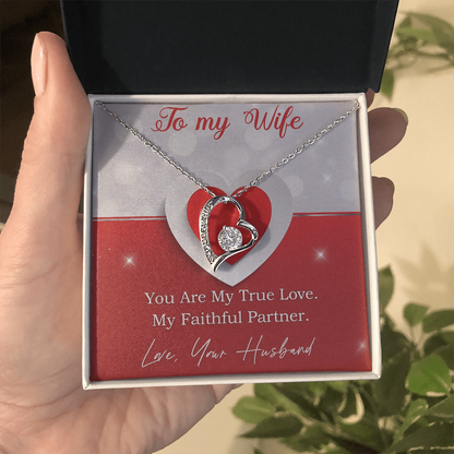 Best Gift For Wife. Forever Love Necklace