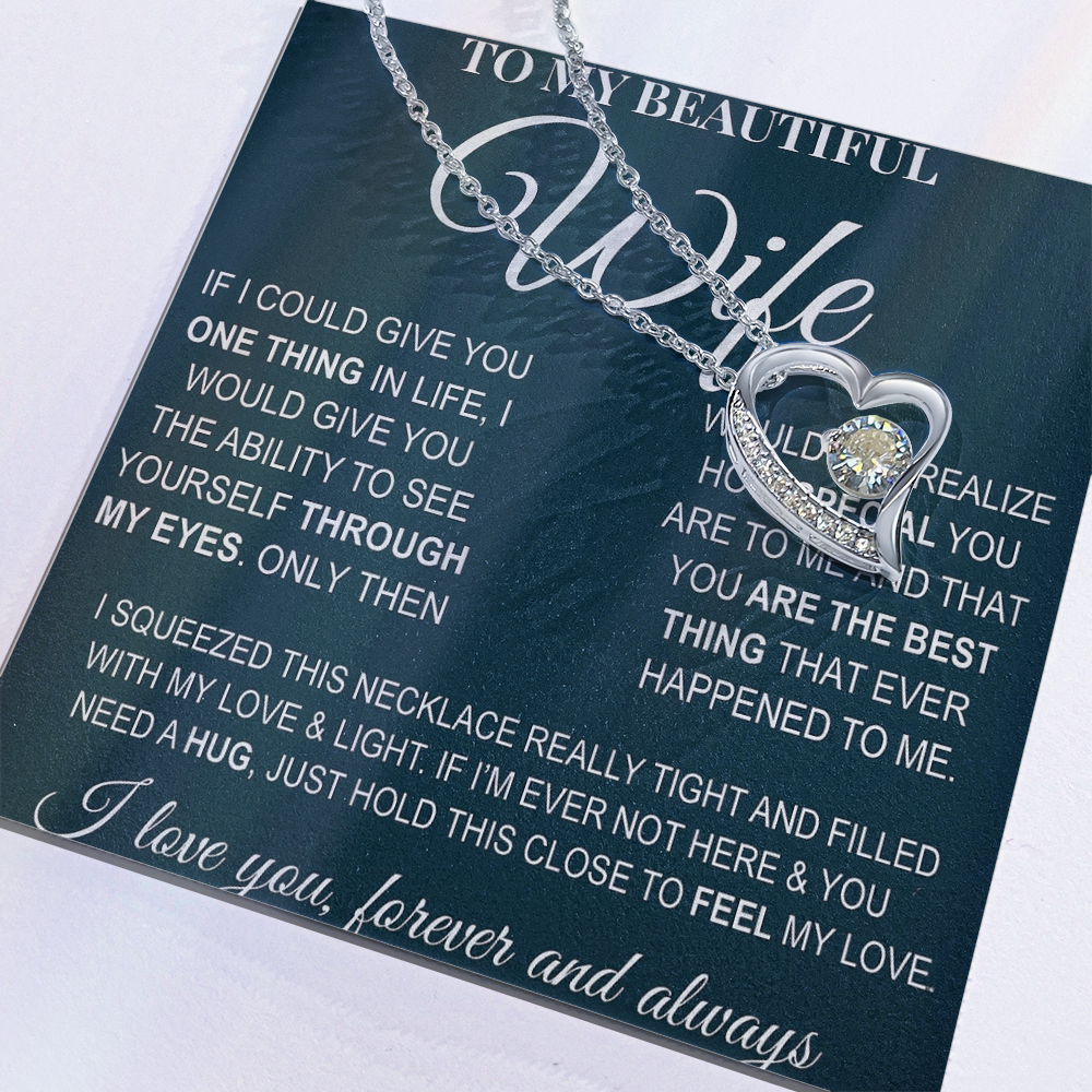 Best Gift For Wife. Forever Love Necklace