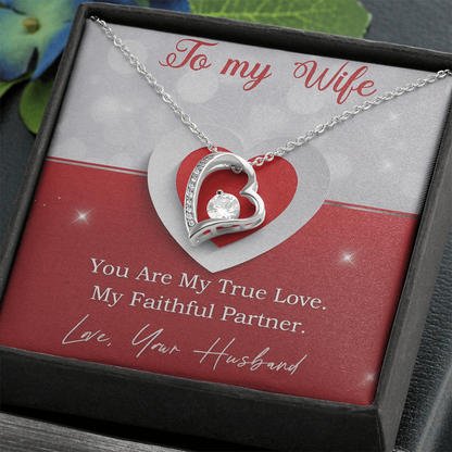 Best Gift For Wife. Forever Love Necklace