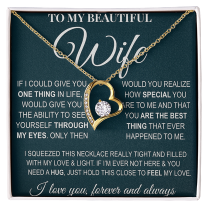 Best Gift For Wife. Forever Love Necklace