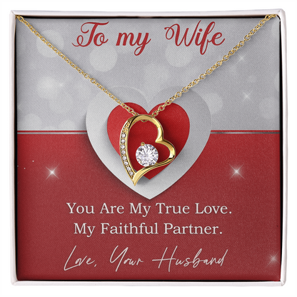 Best Gift For Wife. Forever Love Necklace
