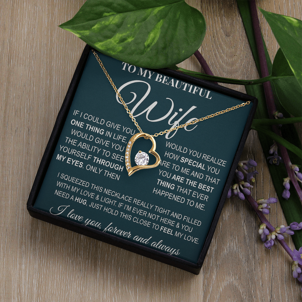 Best Gift For Wife. Forever Love Necklace