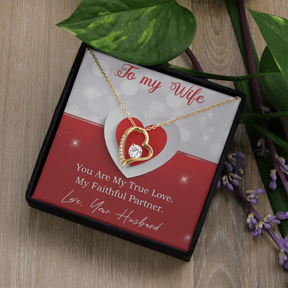Best Gift For Wife. Forever Love Necklace