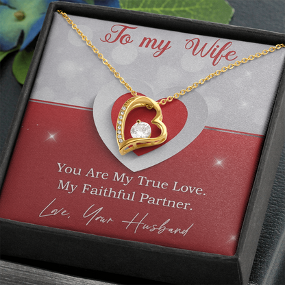 Best Gift For Wife. Forever Love Necklace