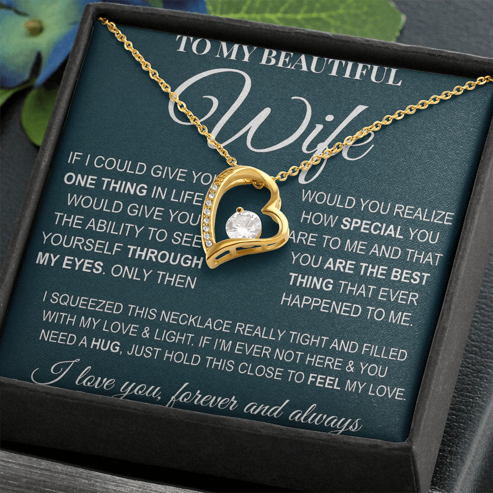 Best Gift For Wife. Forever Love Necklace