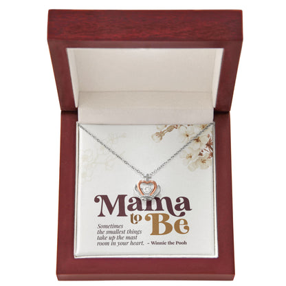 Best Gift For Mom. Crown Pendant Necklace