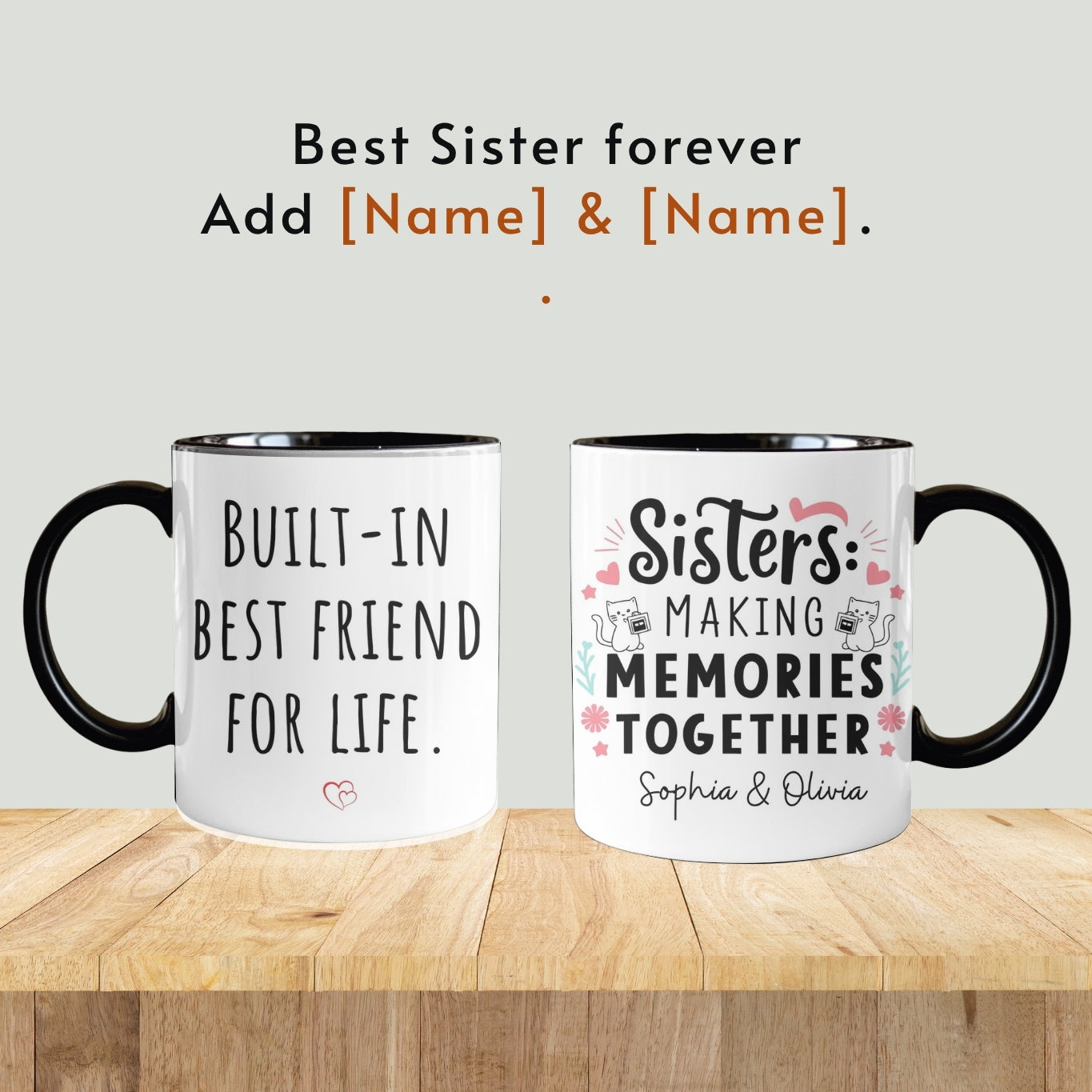 Sister Mug, Sister Gift From Sister, Sister Birthday Gift, Sister Gifts, Gift For Sister
