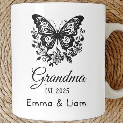 First Time Grandma Mug, New Grandma Gift, First Grandchild
