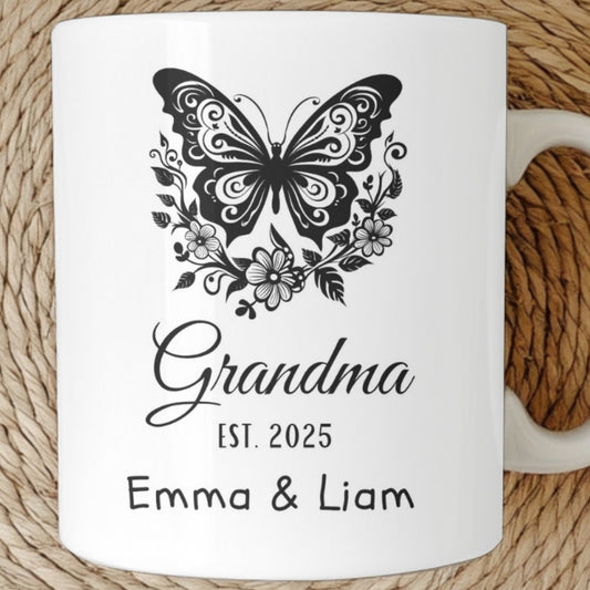 First Time Grandma Mug, New Grandma Gift, First Grandchild