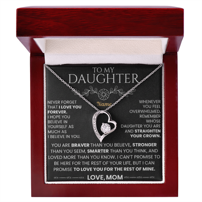 To My Daughter — A Necklace Made With Endless Love 📍