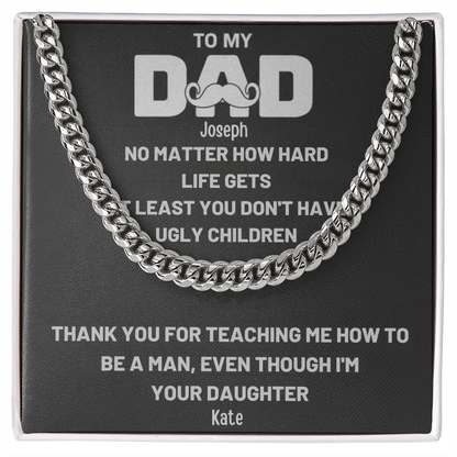To My Strong Dad . Always and forever
